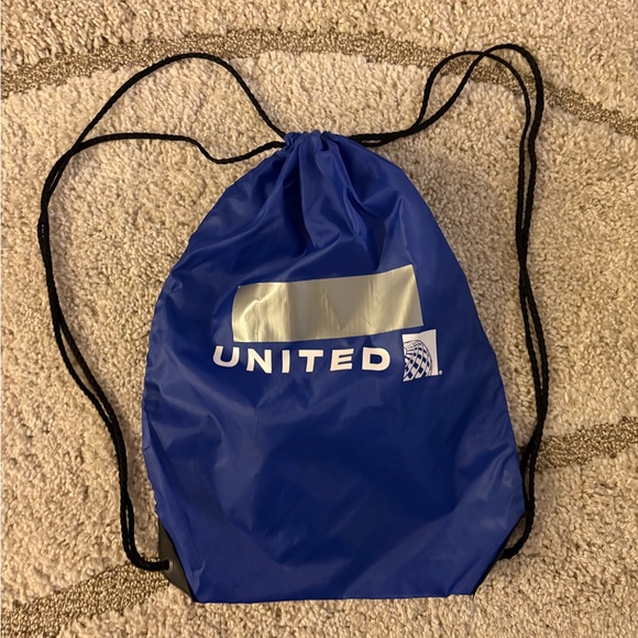 United Blue Drawstring Backpack - Picture 2 of 2